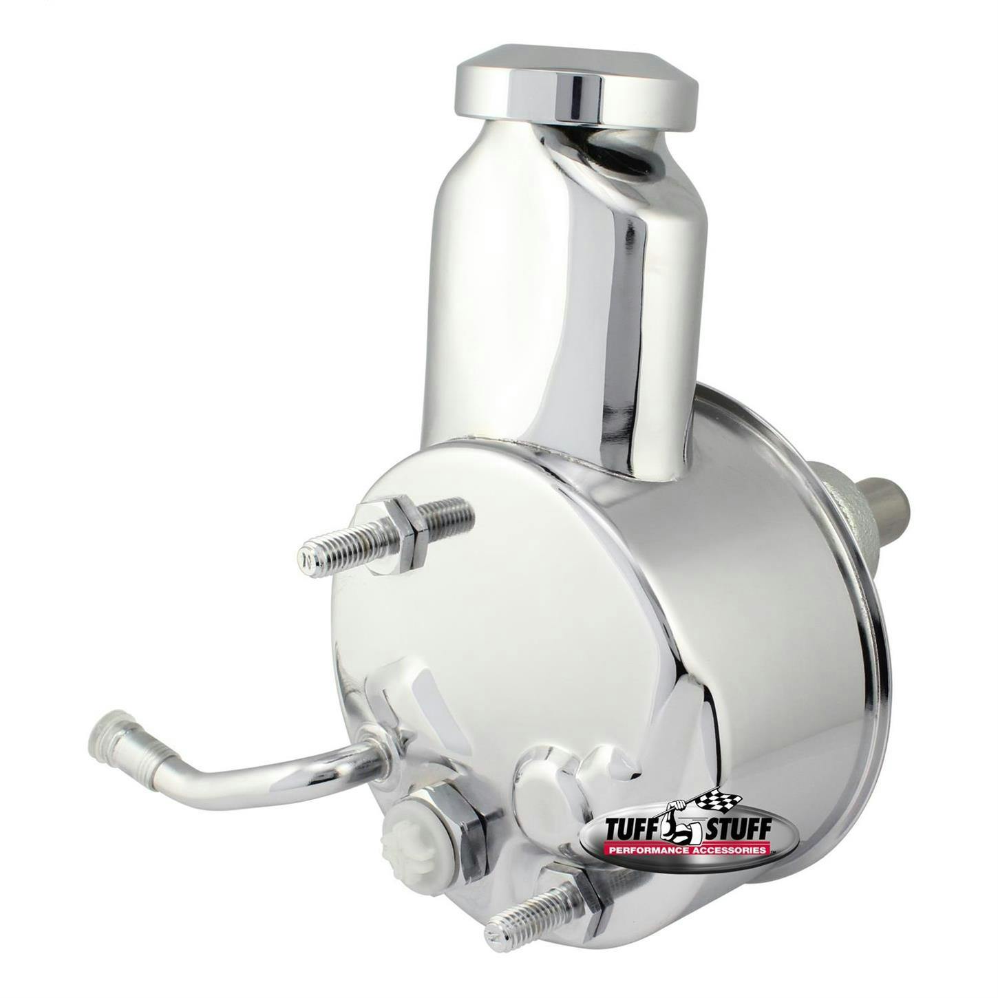 Tuff Stuff 6166A GM Power Steering Pump Press, Fit Shaft, Chrome