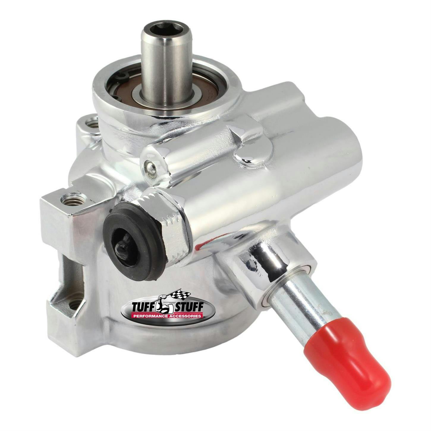 Tuff Stuff 6170ALD-4 Type II Power Steering Pump, Chrome