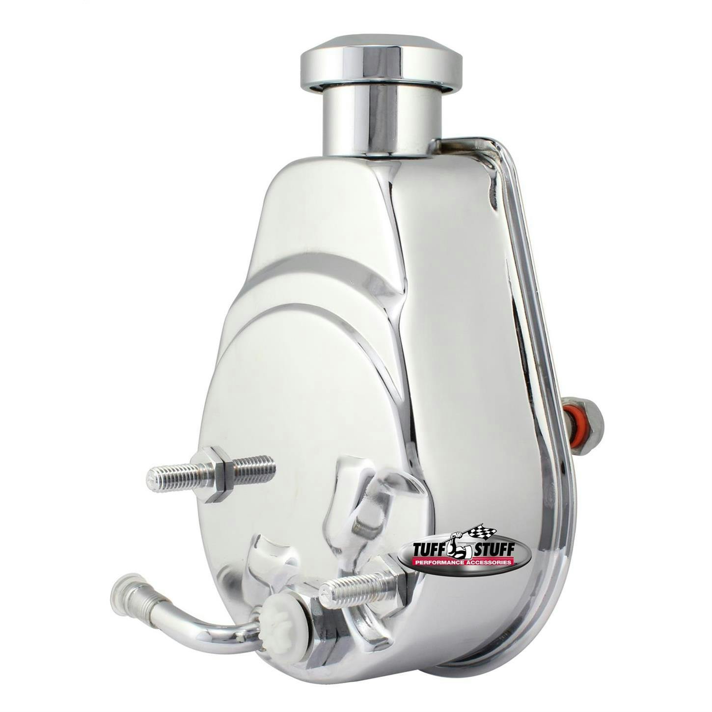 Tuff Stuff 6172A GM Power Steering, Pump Keyed Shaft, Chrome
