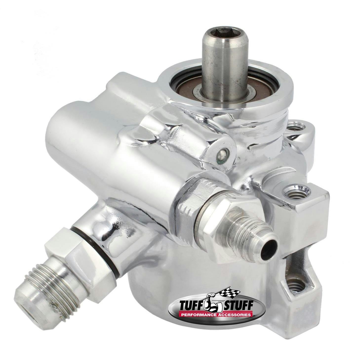Tuff Stuff 6175ALD-2 Type II Power Steering Pump, Chrome