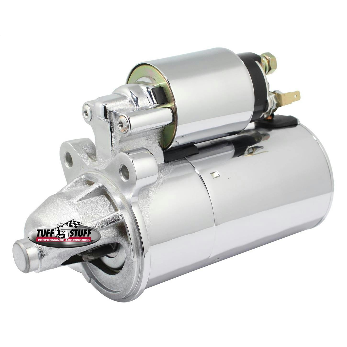 Tuff Stuff 6221A Ford 4.6L Starter, 3 Bolt, Chrome