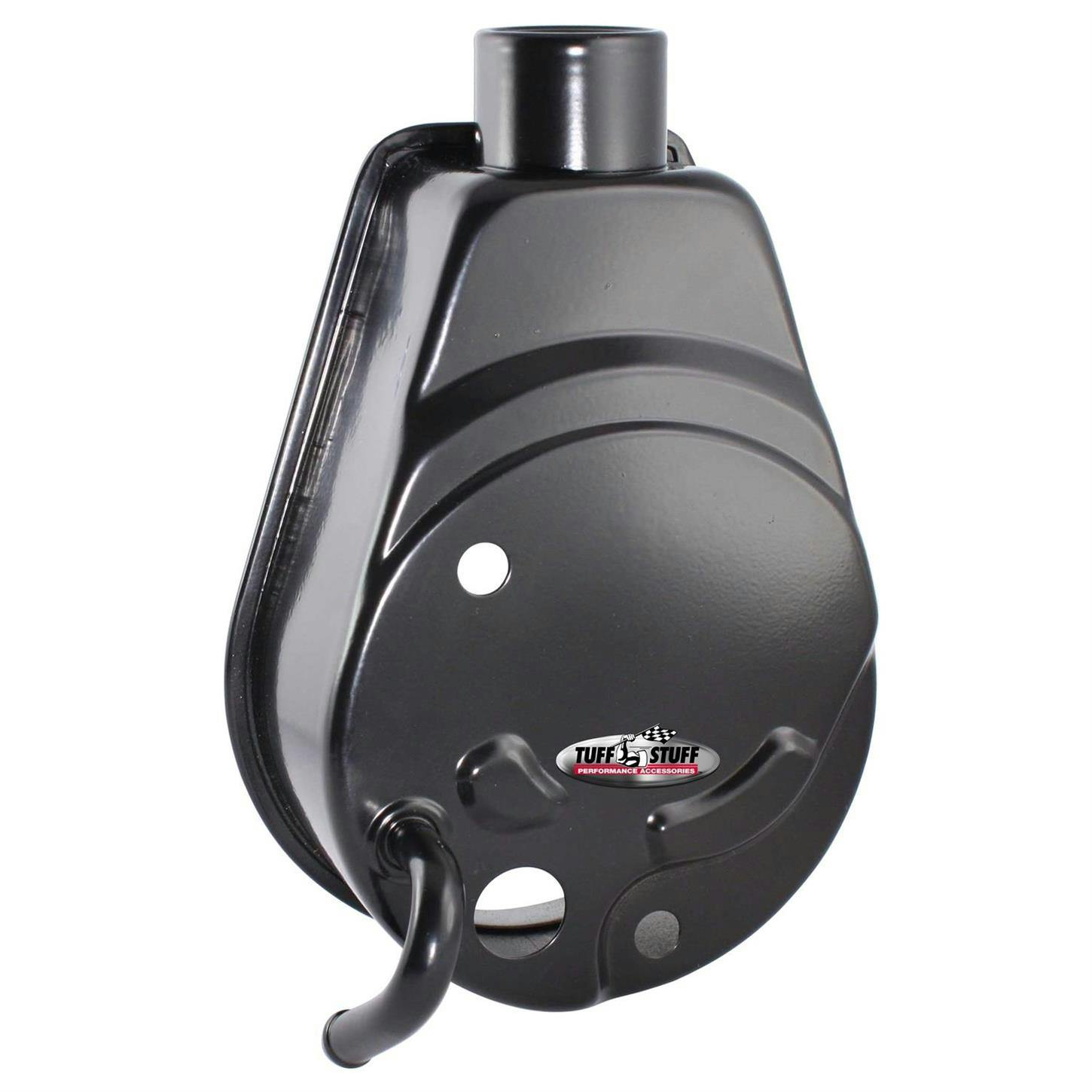 Tuff Stuff 6501B Power Steering Pump Can, Black Powder Coat