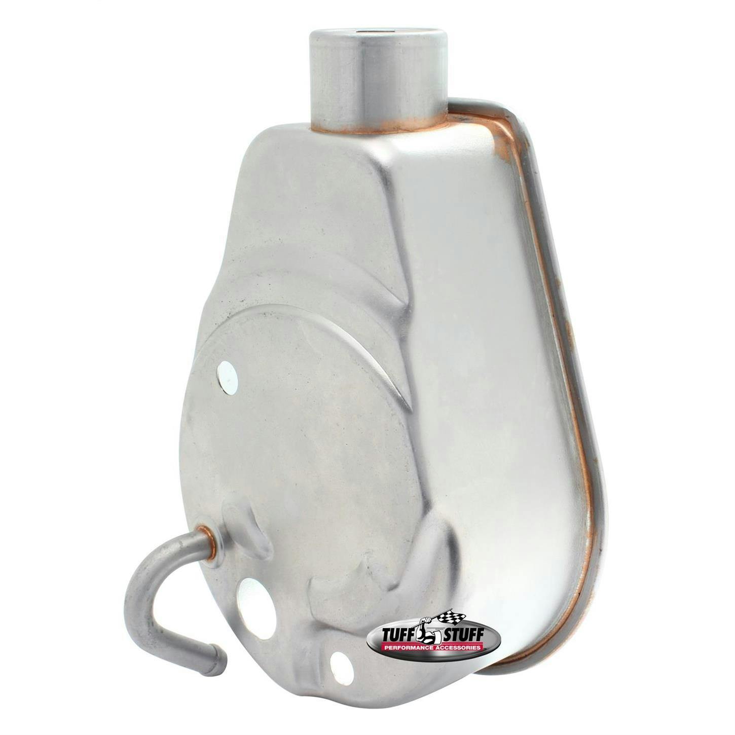 Tuff Stuff 6501C Power Steering Pump Can, Raw Steel