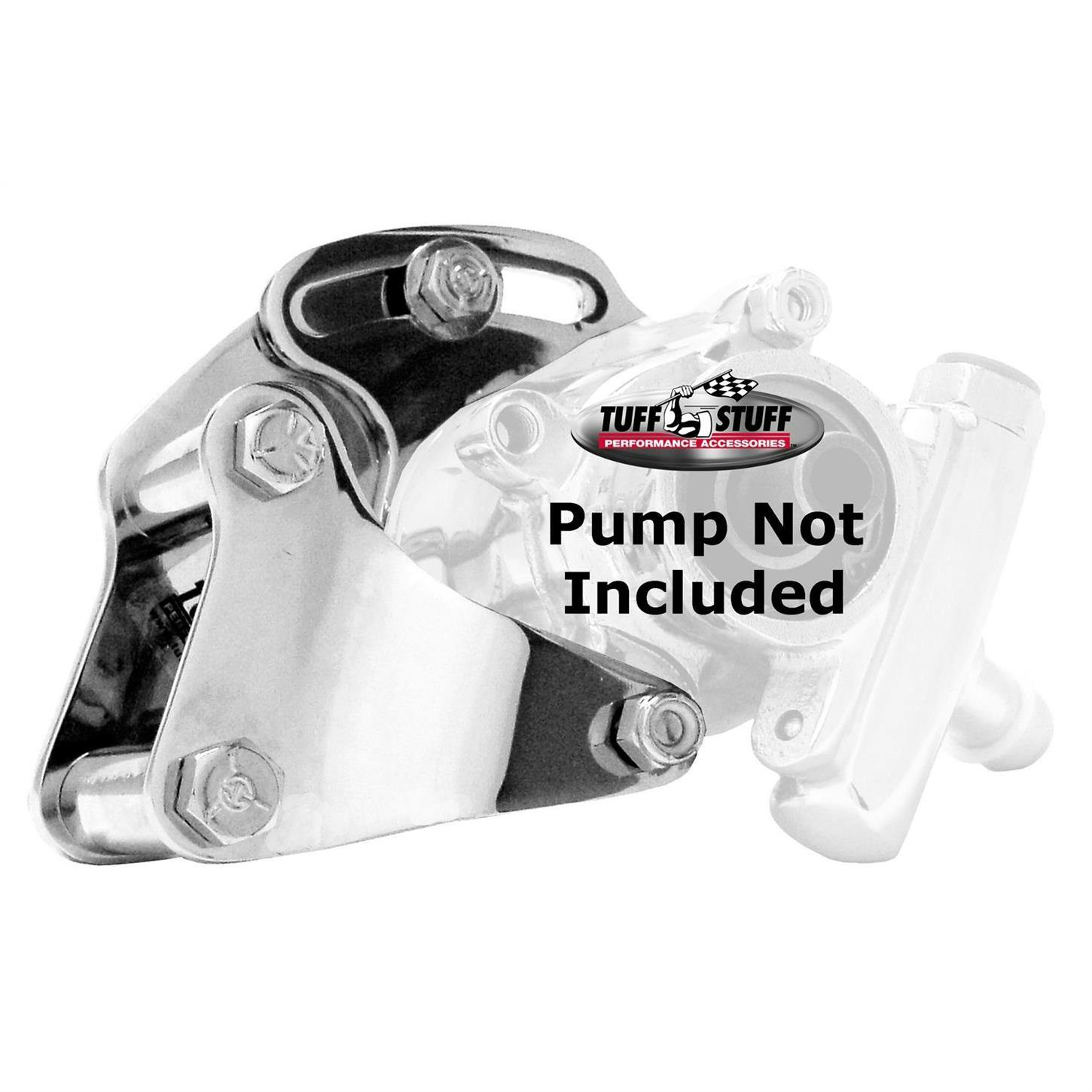Tuff Stuff 6505A BBC Short Power Steering Pump Bracket, Type II