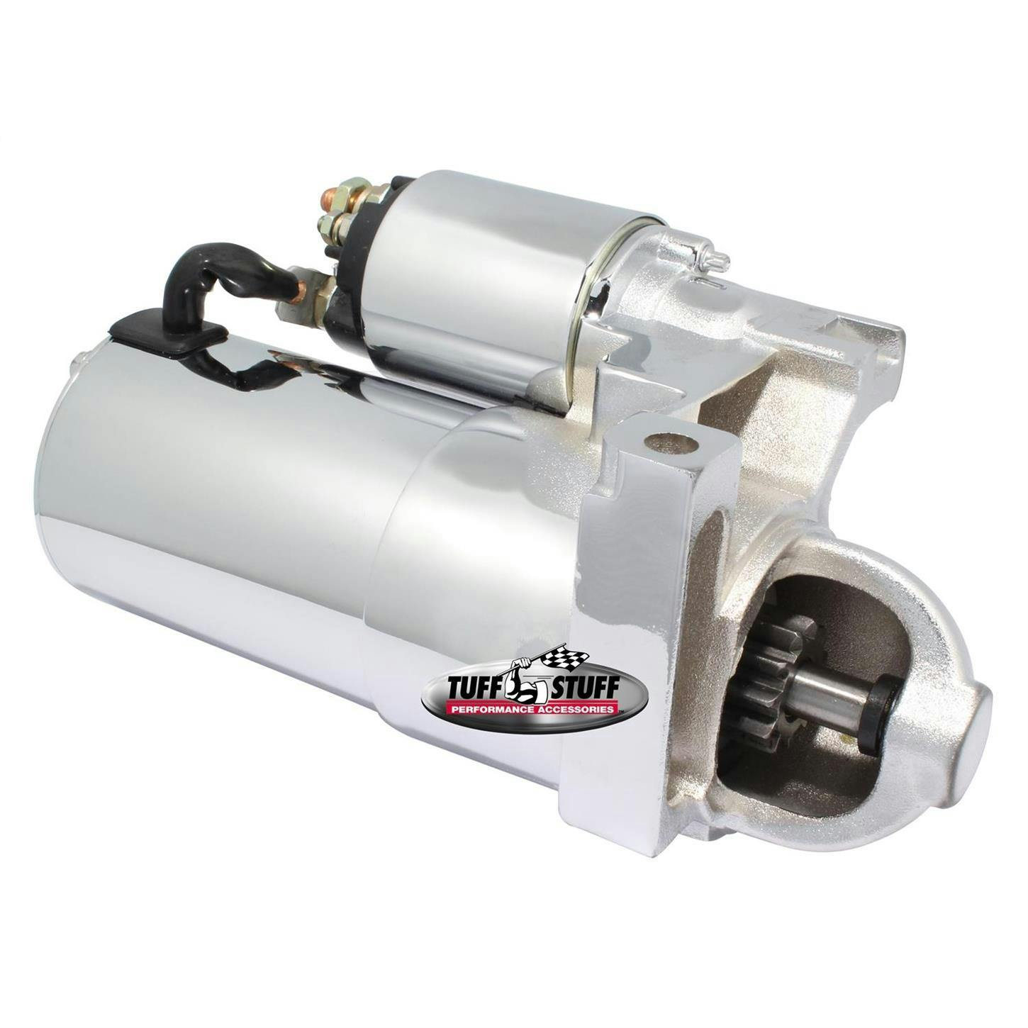 Tuff Stuff 6631NA Straight Chevy Starter, Chrome