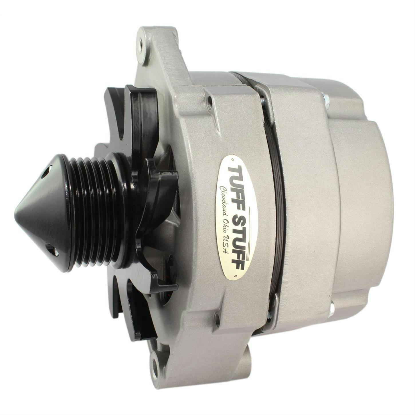 Tuff Stuff 7127KBULL6G GM Silver Bullet 140 Amp Alternator, Cast