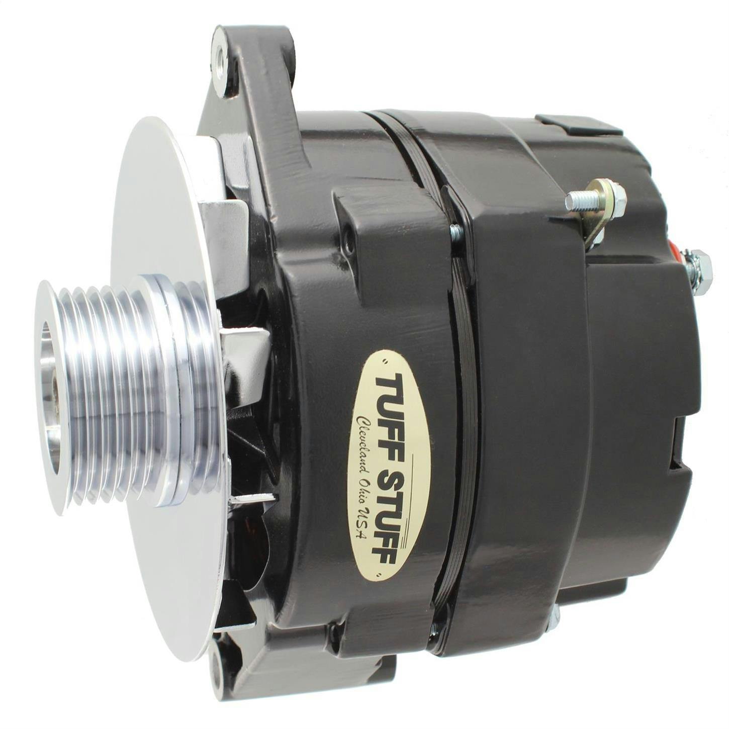 Tuff Stuff 7127NKB6G GM Alternator, 140 Amp, 1-Wire, Black