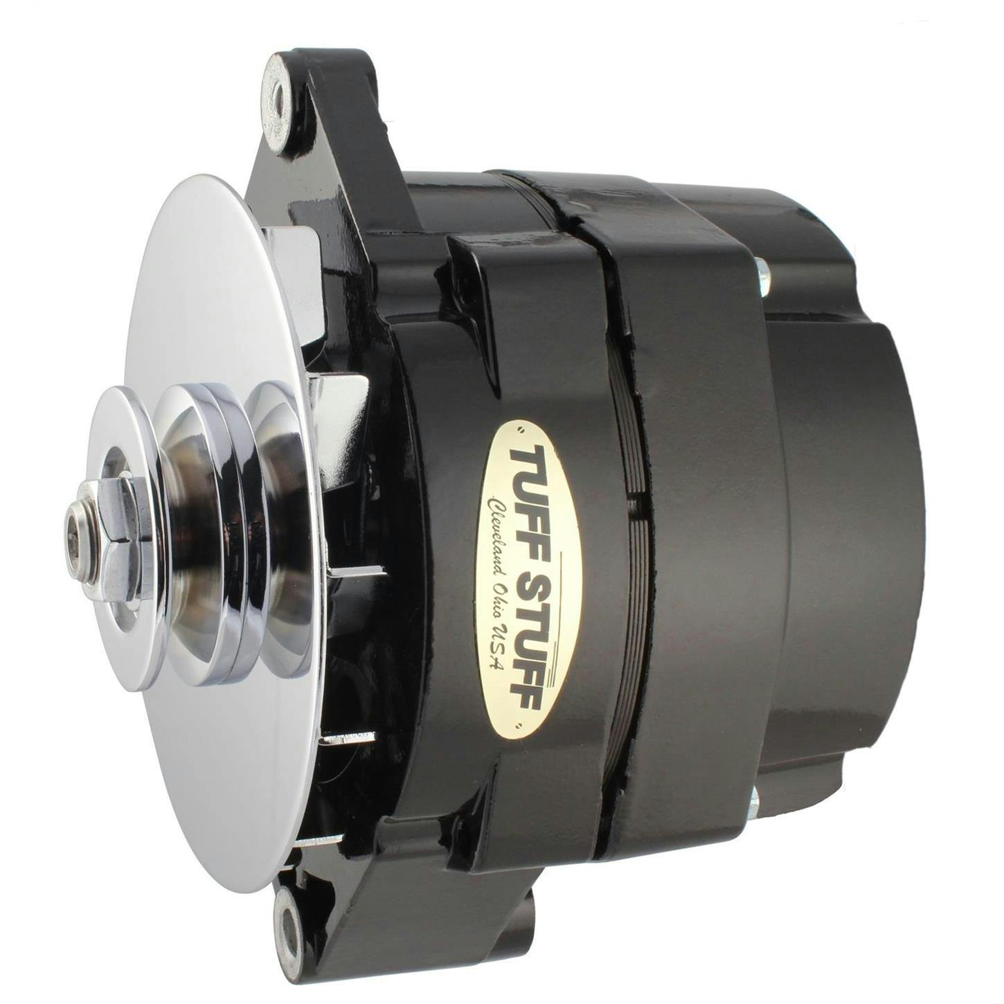 Tuff Stuff 7127NKB9 GM Alternator, 140 Amp, 1-Wire, Stealth Black