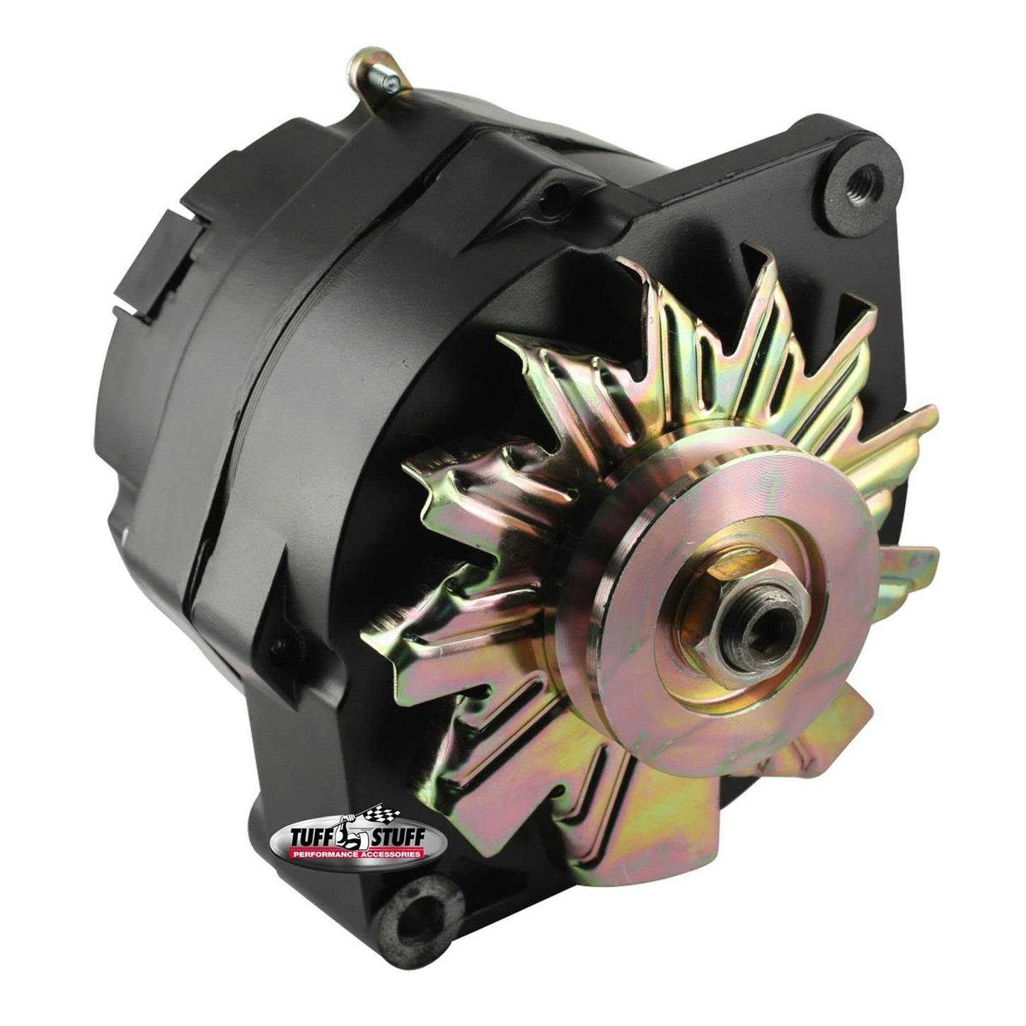 Tuff Stuff 7127RATBLK GM Alternator, 100 Amp, 1-Wire, Black