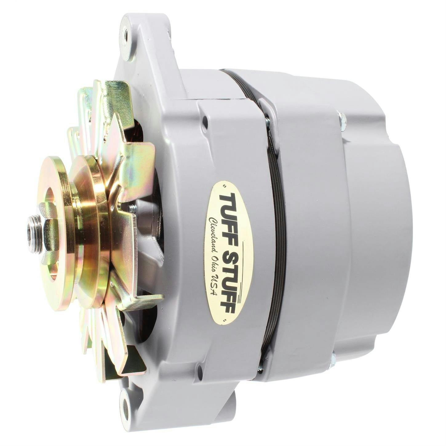 Tuff Stuff 7127RATGRAY GM Alternator, 100 Amp, 1-Wire, Gray