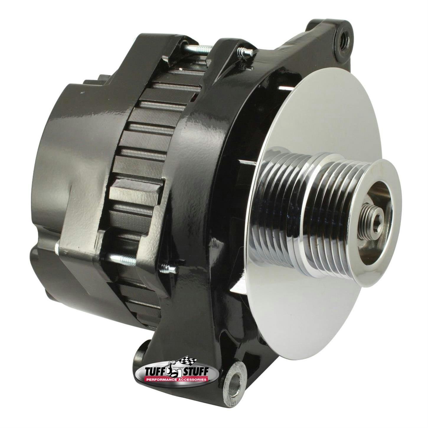 Tuff Stuff 7290NF6G GM 1980-95 Alternator, 250 Amp, Stealth Black