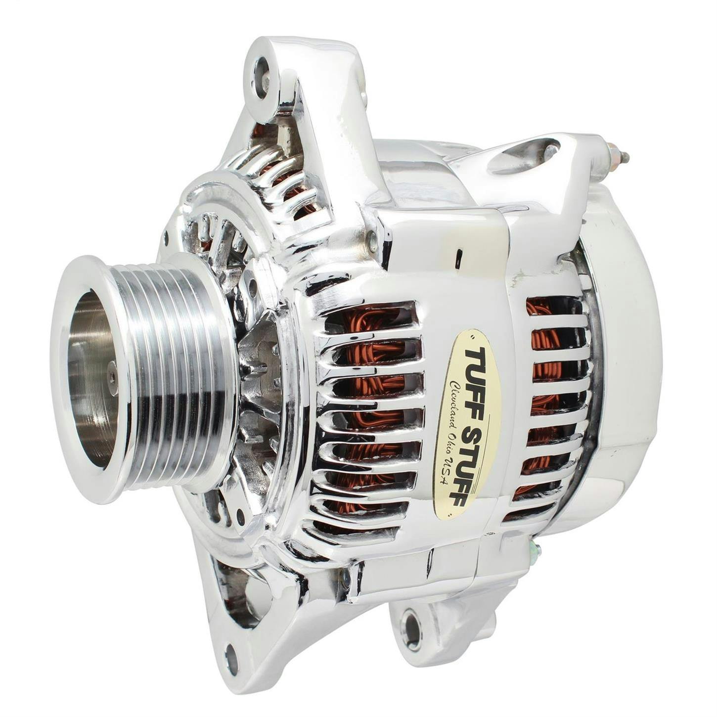 Tuff Stuff 7510C Dodge/Jeep Alternator 1988-98, 175 Amp, Chrome