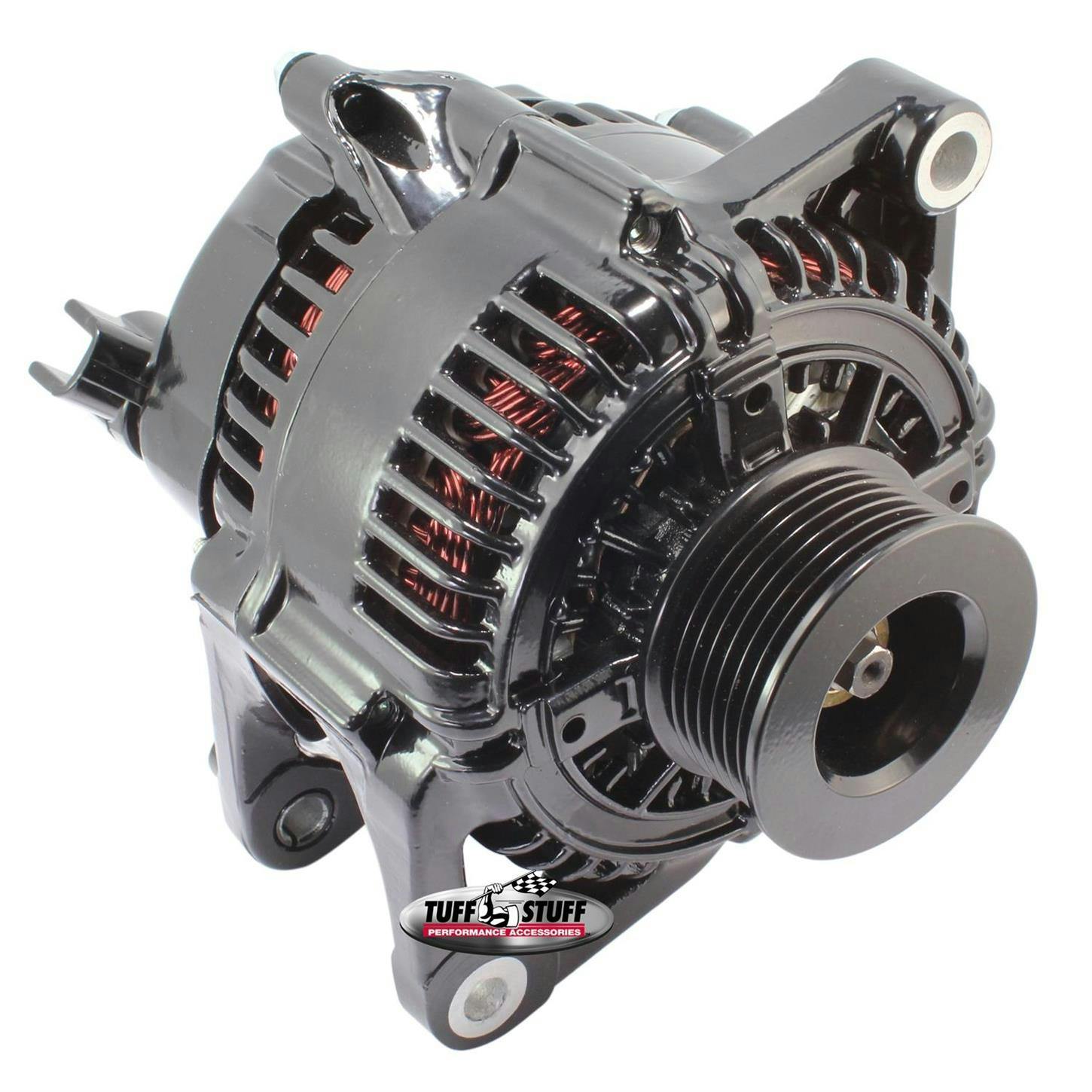 Tuff Stuff 7510E Dodge/Jeep Alternator 1988-98, 175 Amp, Black