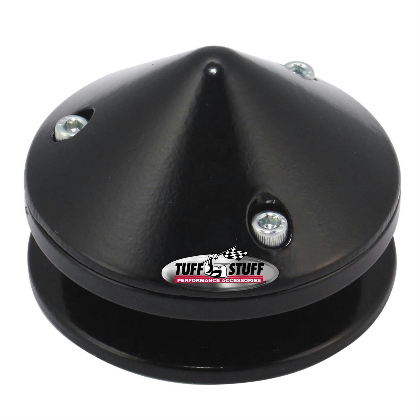 Tuff Stuff 7650C 1 Groove Pulley And Bullet Cover, Stealth Black