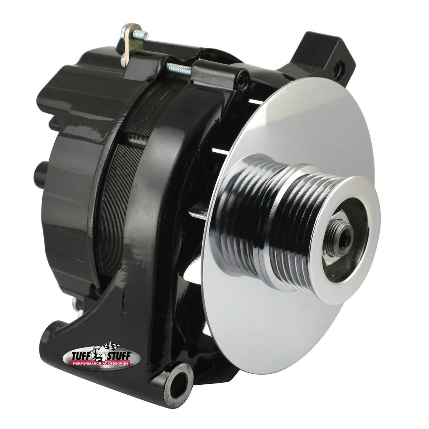 Tuff Stuff 7716C 5.0L Ford Alternator, 100 Amp, Black
