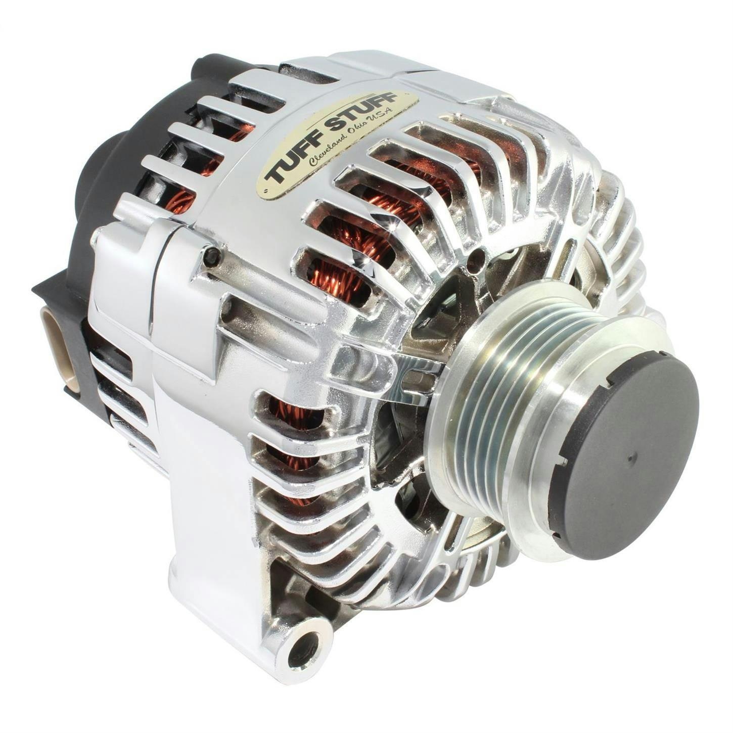 Tuff Stuff 7722NAP 2004-10 Corvette Alternator, 150 Amp, Polished