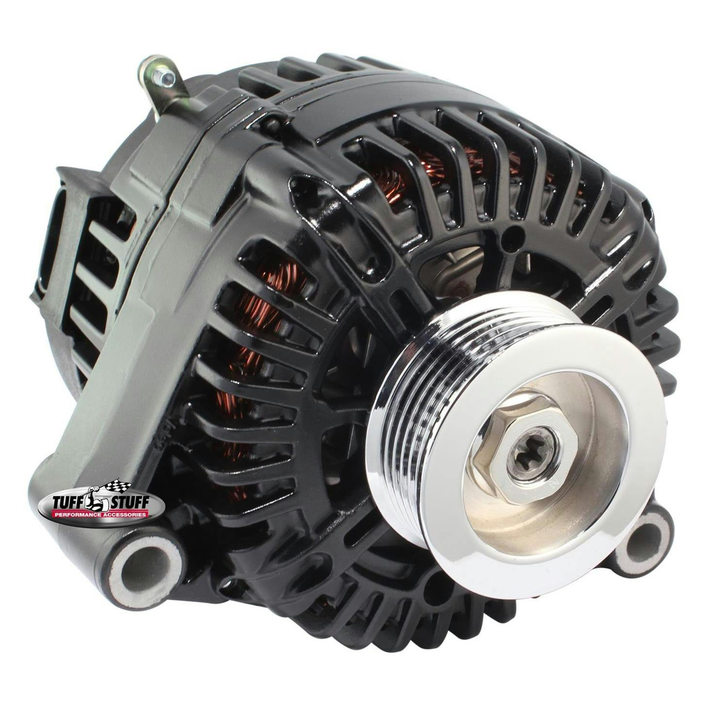 Tuff Stuff 7724NB 2004-10 Corvette Alternator, 150 Amp, Black