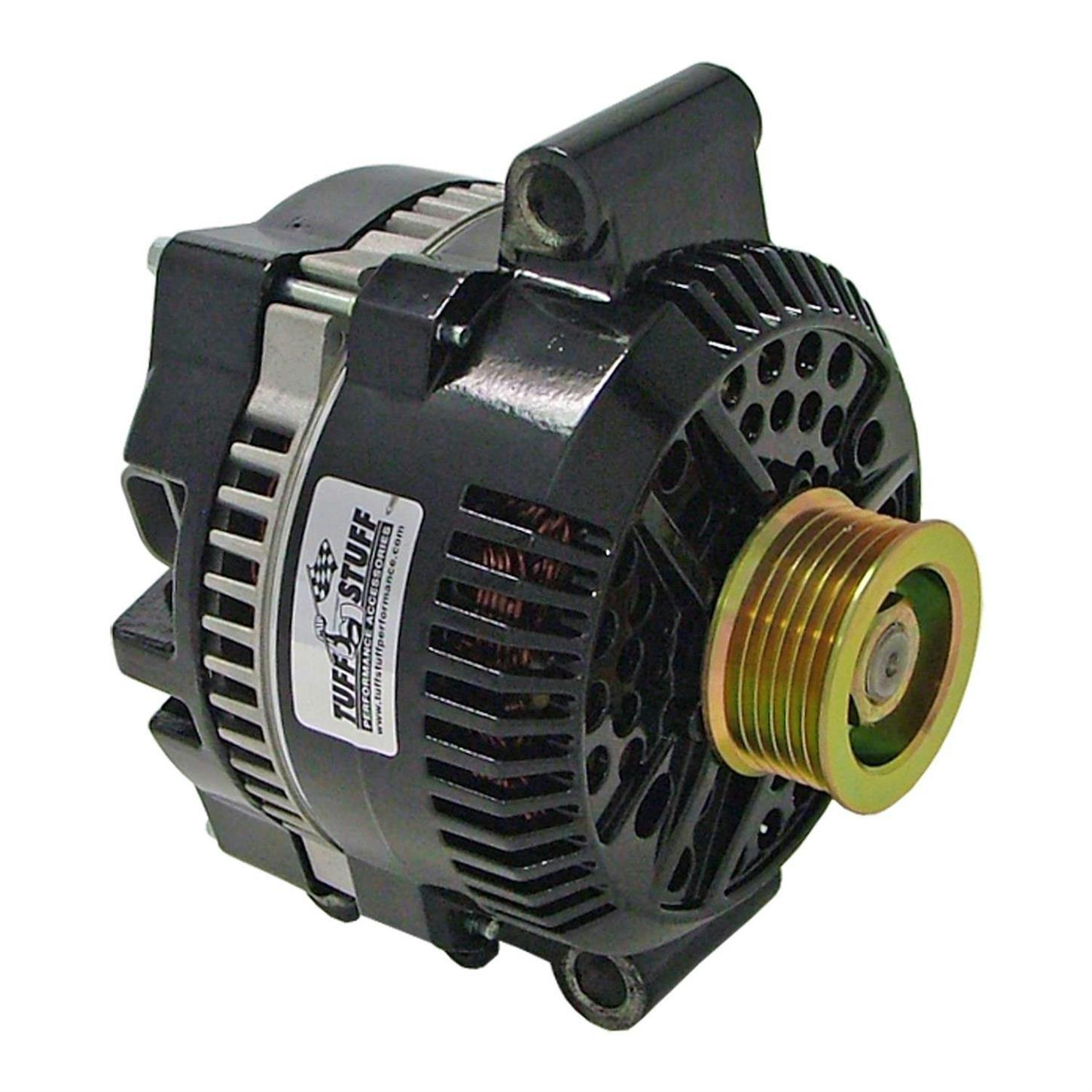 Tuff Stuff 7768B Ford Truck Alternator, 150 Amp, Stealth Black