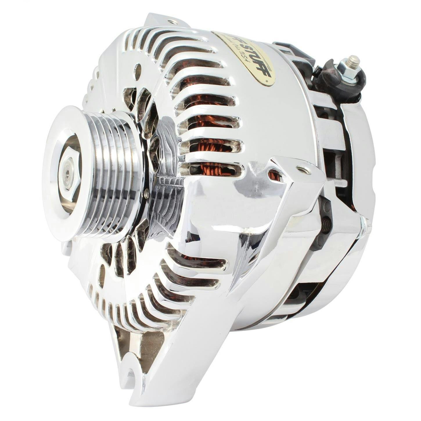 Tuff Stuff 7781A 4.6L Ford Alternator, 150 Amp, Chrome