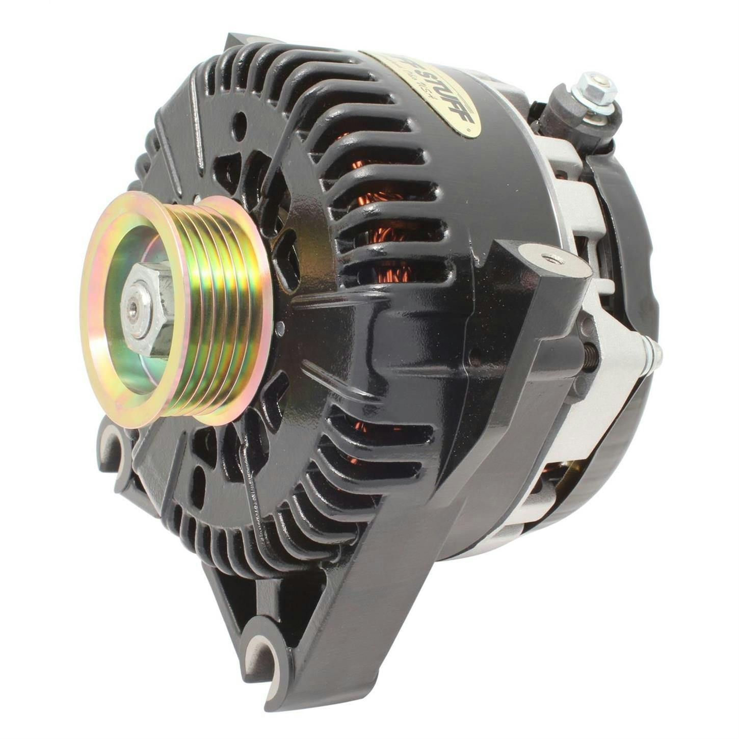 Tuff Stuff 7781C 4.6L Ford Alternator, 225 Amp, Stealth Black