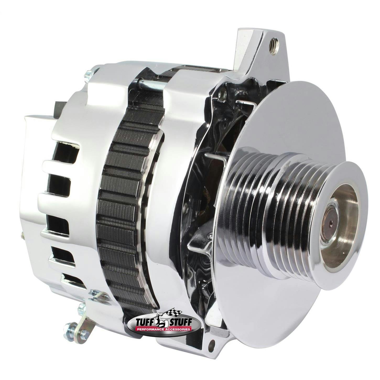 Tuff Stuff 7860FP6G GM Alternator 160 Amp, 1-Wire/OEM, Polished