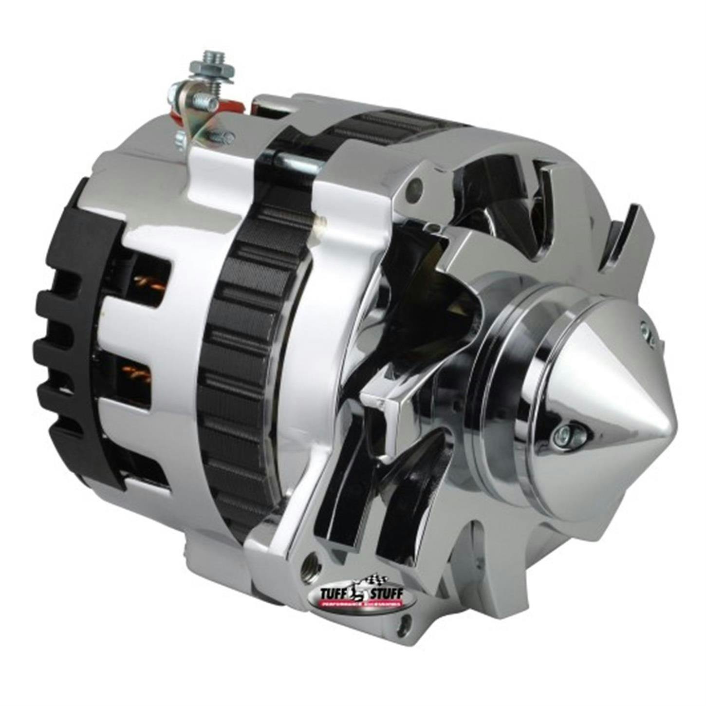 Tuff Stuff 7861ABULL GM Silver Bullet 160 Amp Alternator, Black