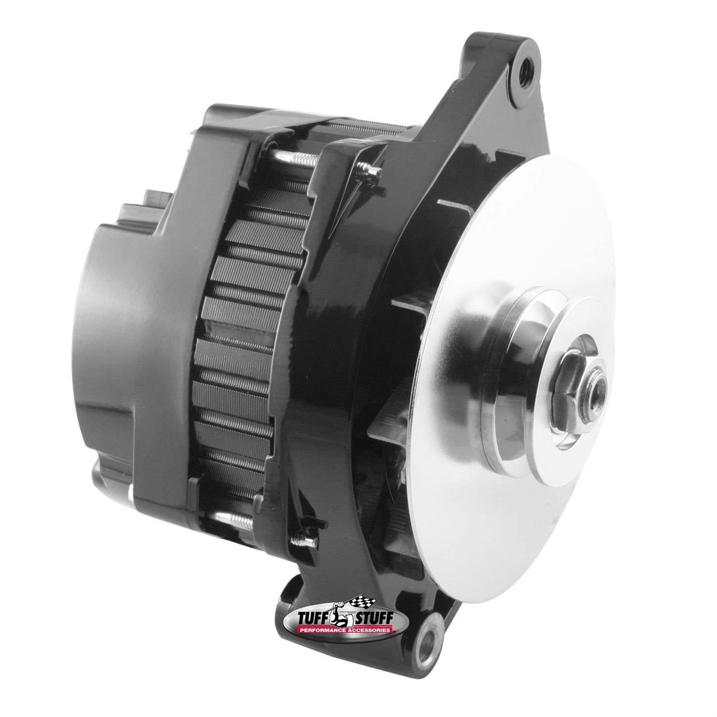 Tuff Stuff 7864B GM ZR1 Alternator, 90-96, 170 Amp, Stealth Black