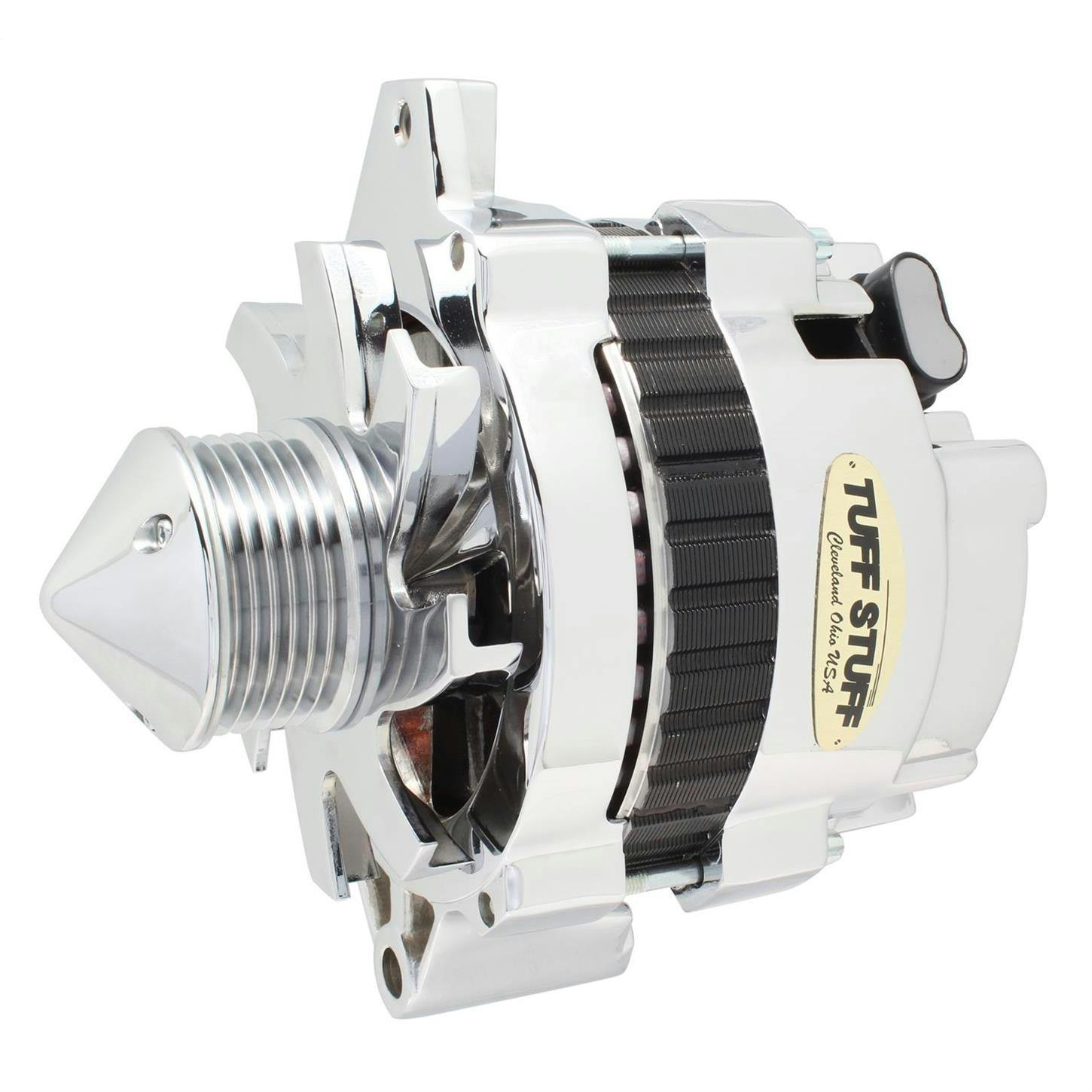 Tuff Stuff 7935BBULL6G GM Silver Bullet 160 Amp Alternator, Pol