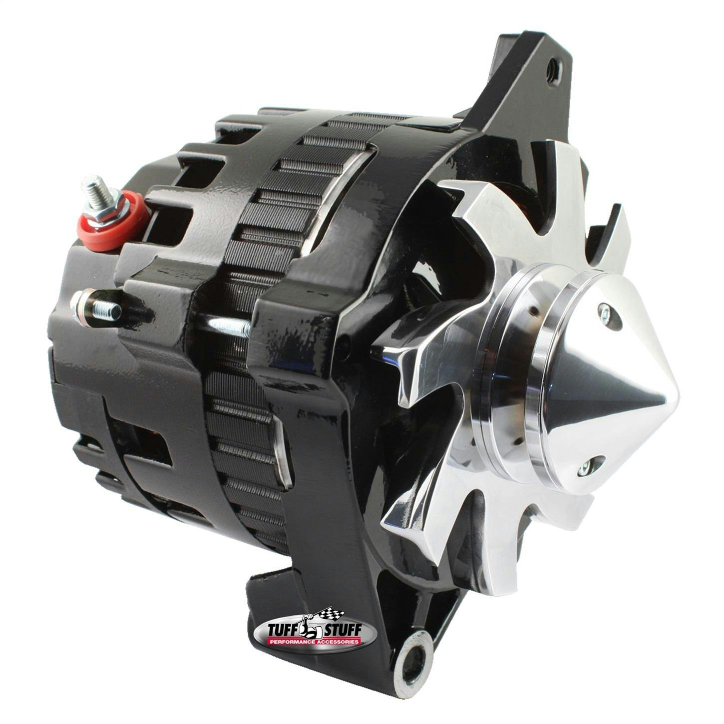 Tuff Stuff 7935CBULL GM Silver Bullet 160 Amp Alternator, Black