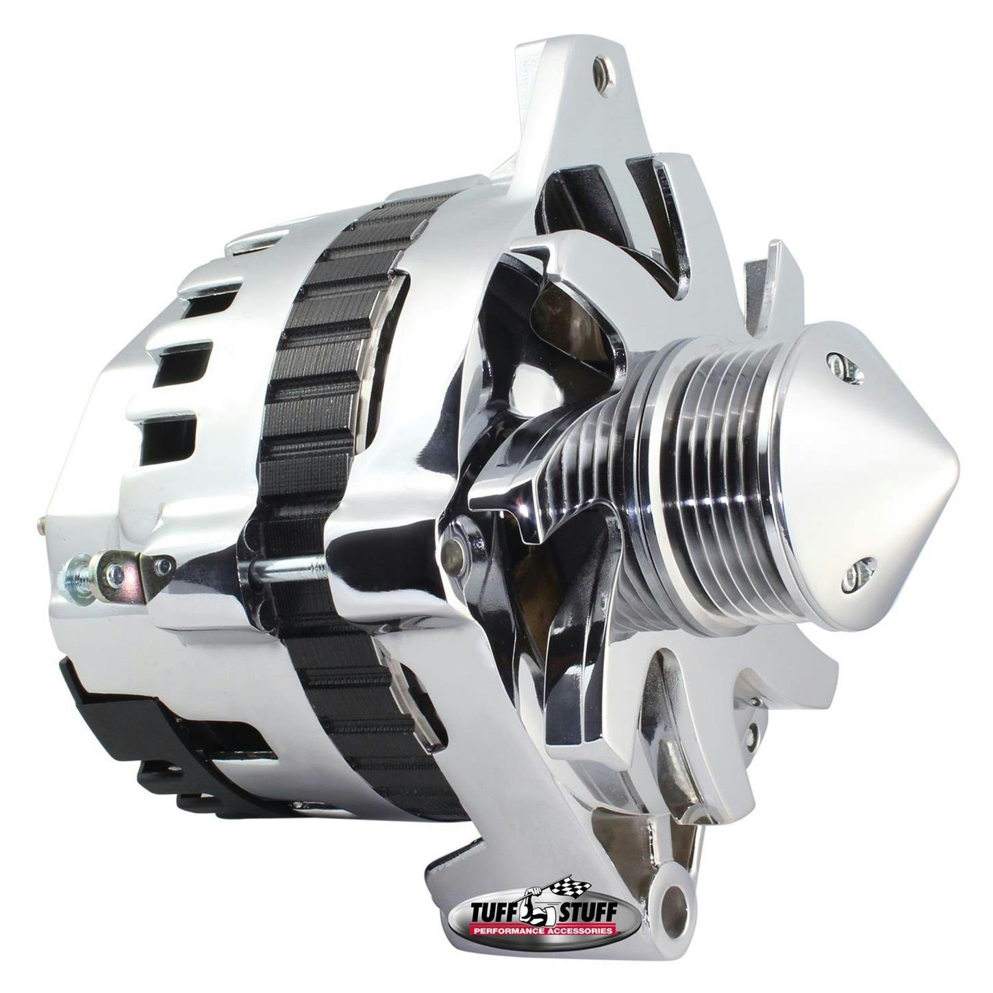 Tuff Stuff 7935F6G22 GM Silver Bullet 160 Amp Alternator, Chrome