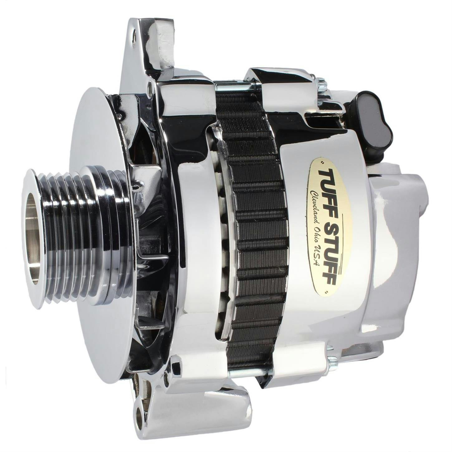 Tuff Stuff 7935F6G GM Alternator, 160 Amp, 1-Wire/OEM, Chrome