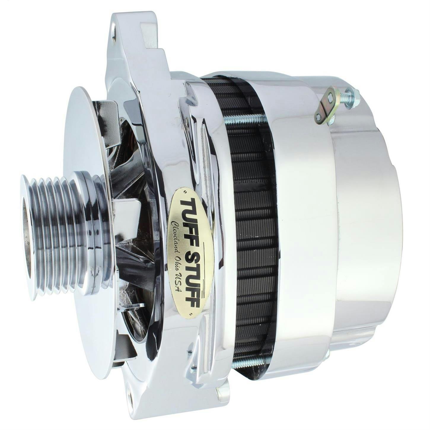 Tuff Stuff 8173NE 1989-95 GM Alternator, 250 Amp, Chrome
