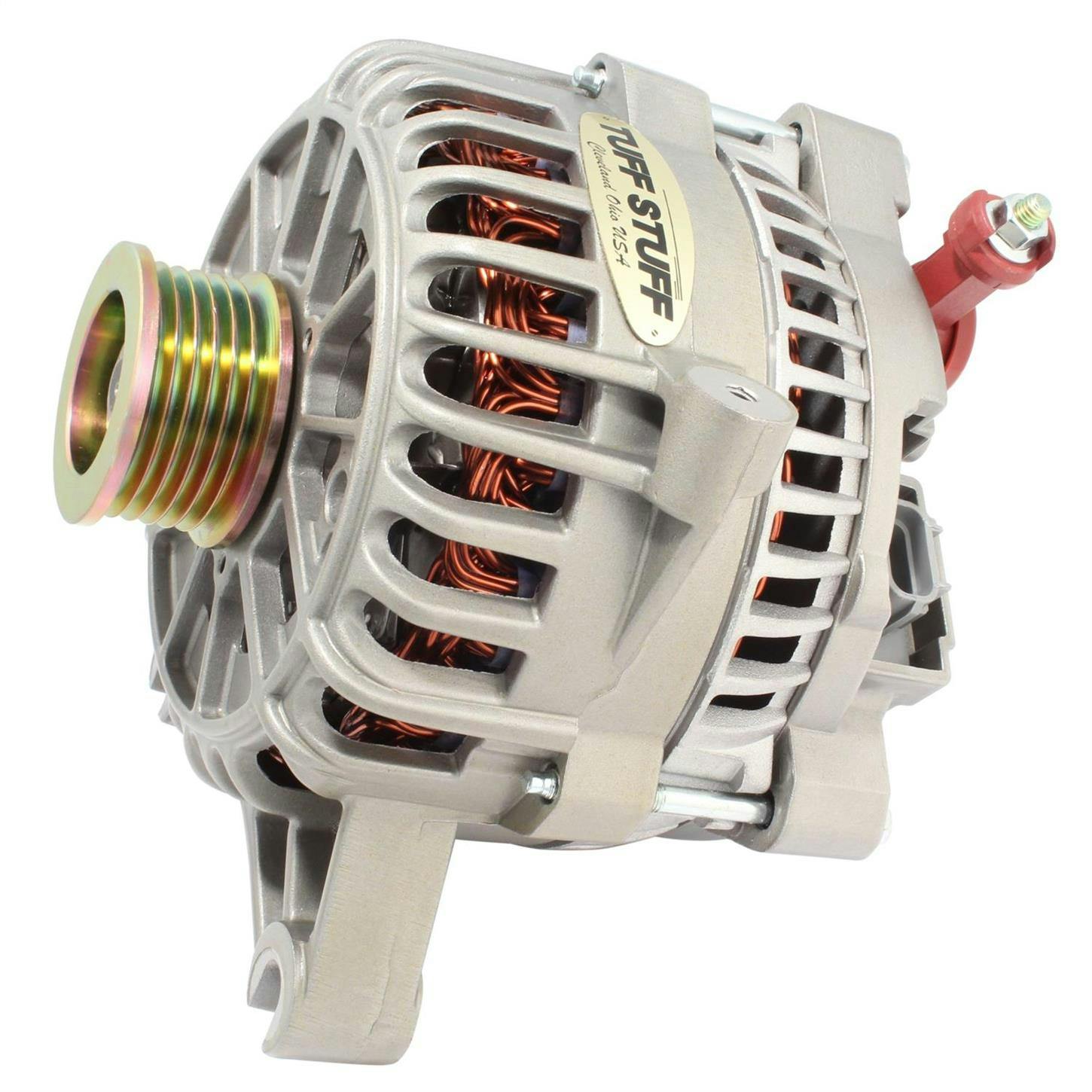 Tuff Stuff 8252 Ford Alternator, 135 Amp, Factory Cast Plus