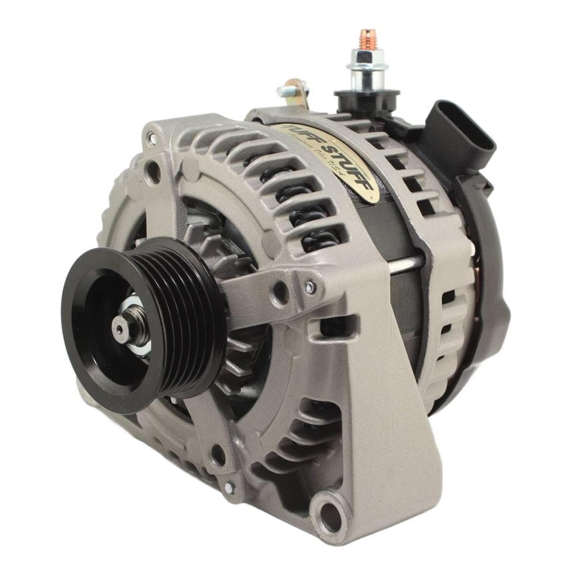 Tuff Stuff 8435F6GOE LS OEM Wire Alternator, 225A, Cast
