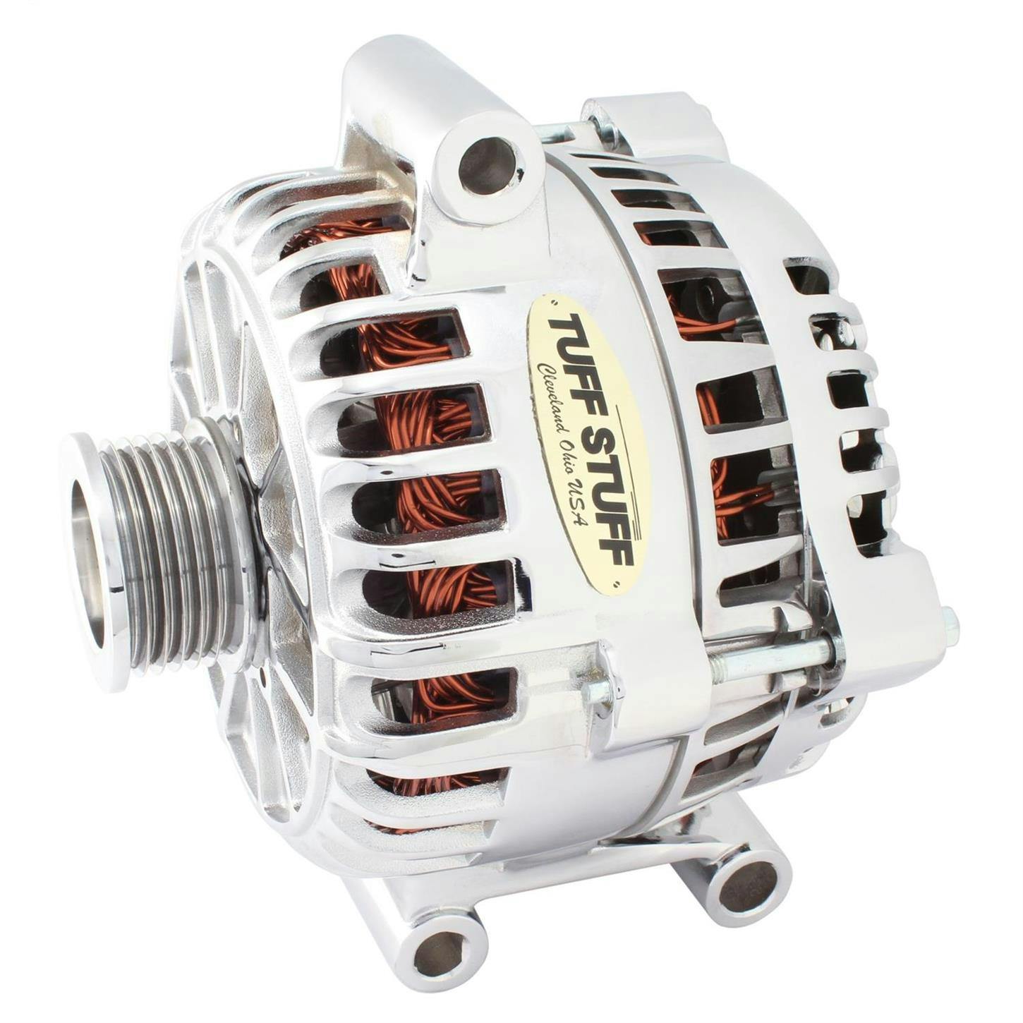 Tuff Stuff 8437A 2005-07 Ford 4.0L Alternator, 135 Amp, Chrome