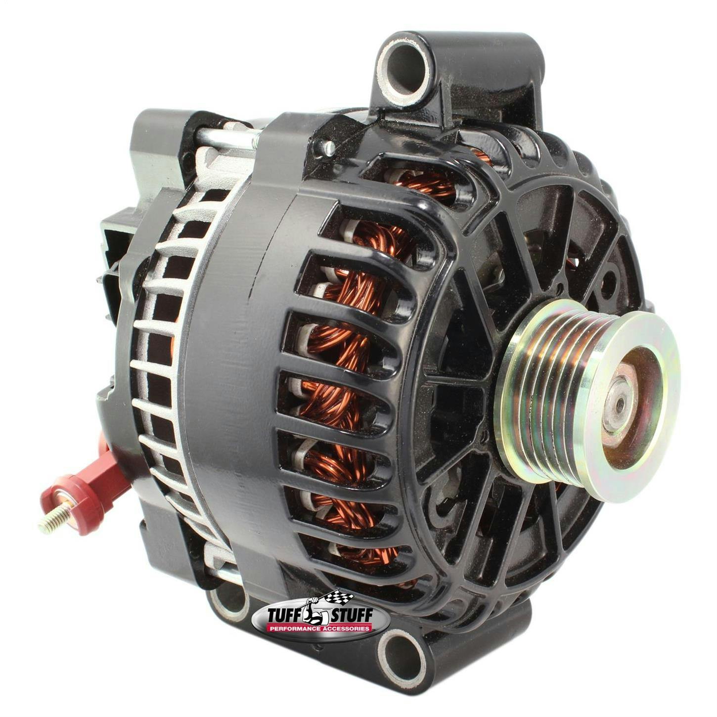 Tuff Stuff 8437B 2005-07 Ford 4.0L Alternator, 135 Amp, Black
