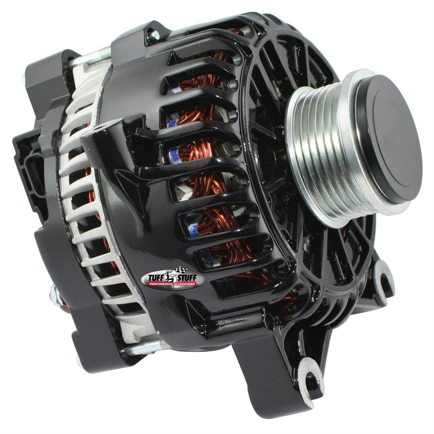 Tuff Stuff 8438C 2005-07 Ford 4.6L Alternator, 225 Amp, Black