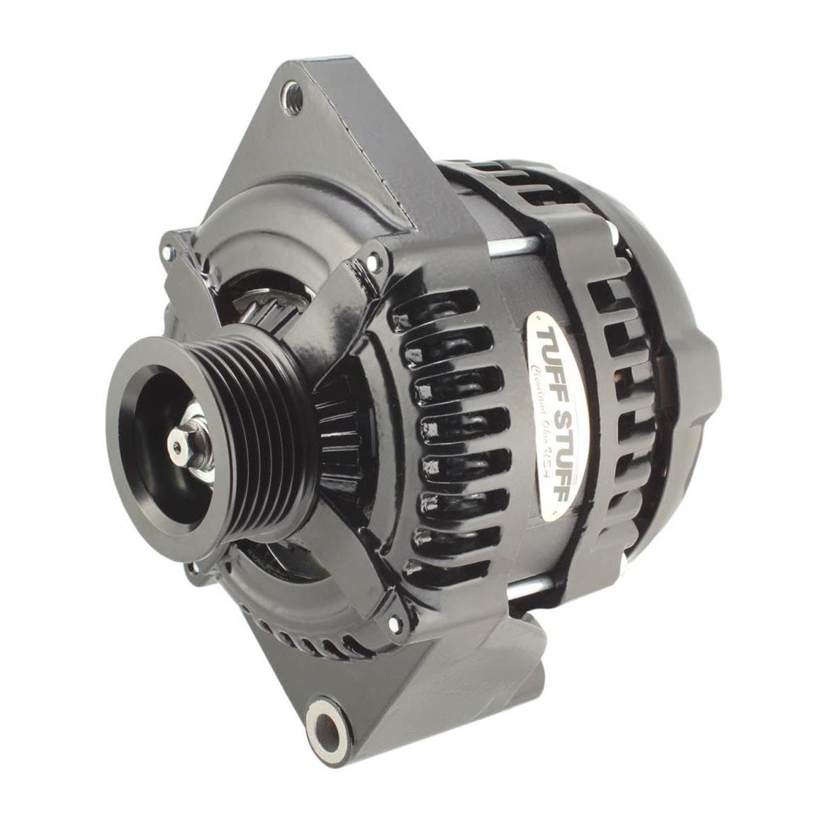 Tuff Stuff 8441B6G1W 1-Wire Alternator, 225A, Stealth Black