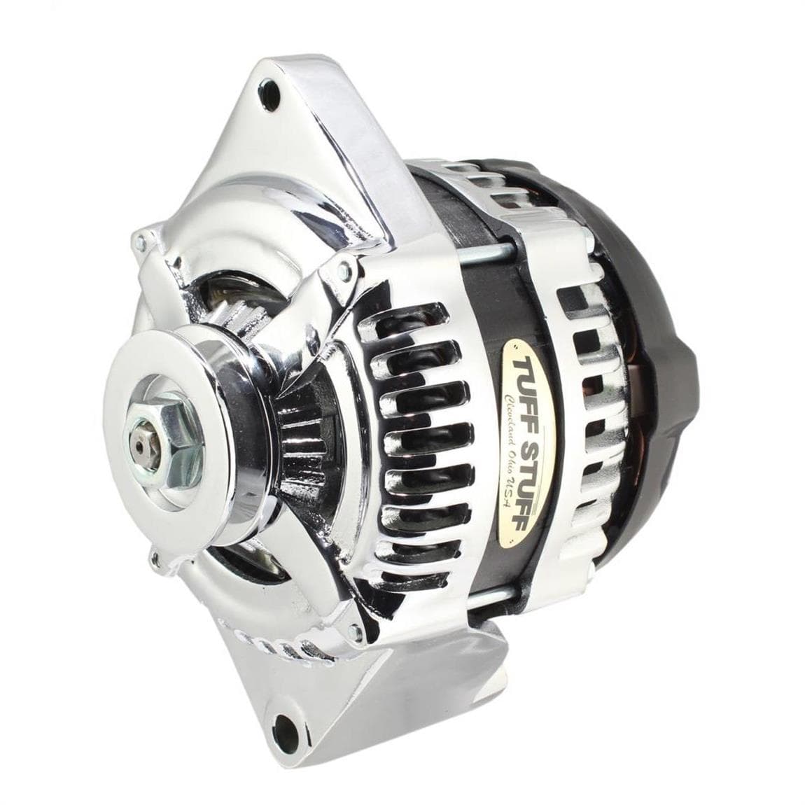 Tuff Stuff 8441C1G1W 1-Wire Alternator, 225A, Chrome