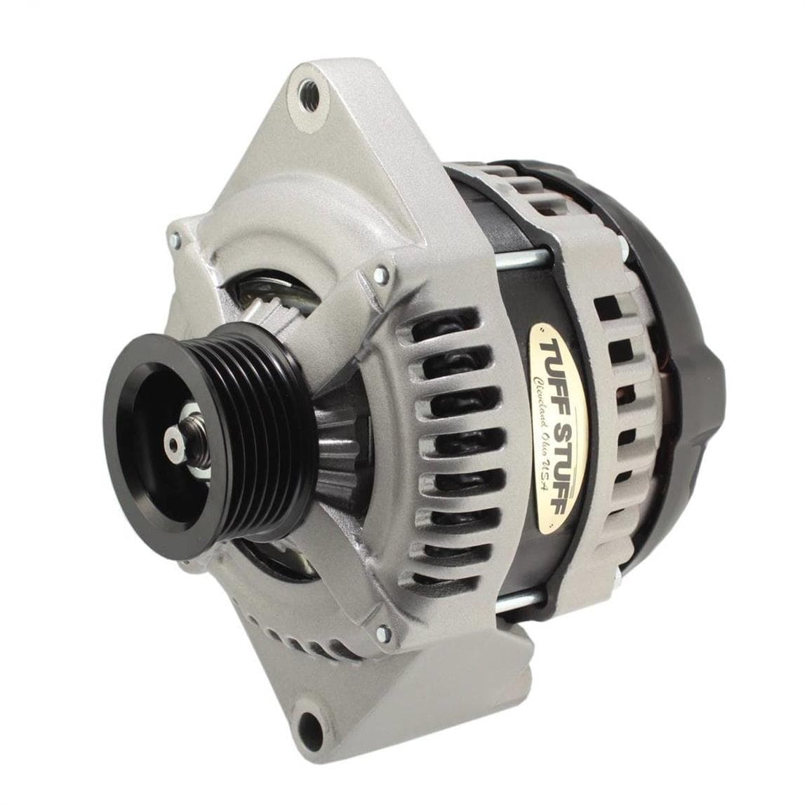 Tuff Stuff 8441FC6G1W 1-Wire Alternator, 225A, Factory Cast Plus