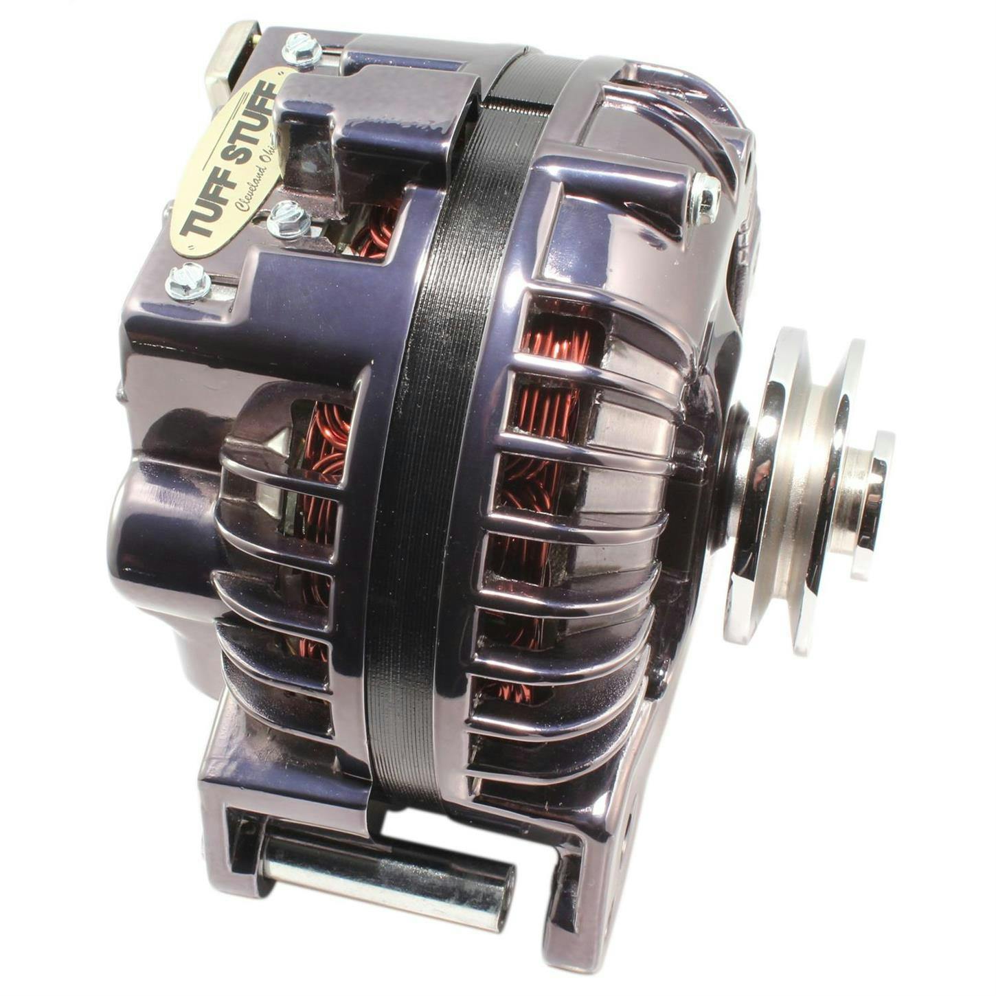 Tuff Stuff 8509RBSP7 Chrylser 1 Wire Alternator, 60 Amp, Blk Chr