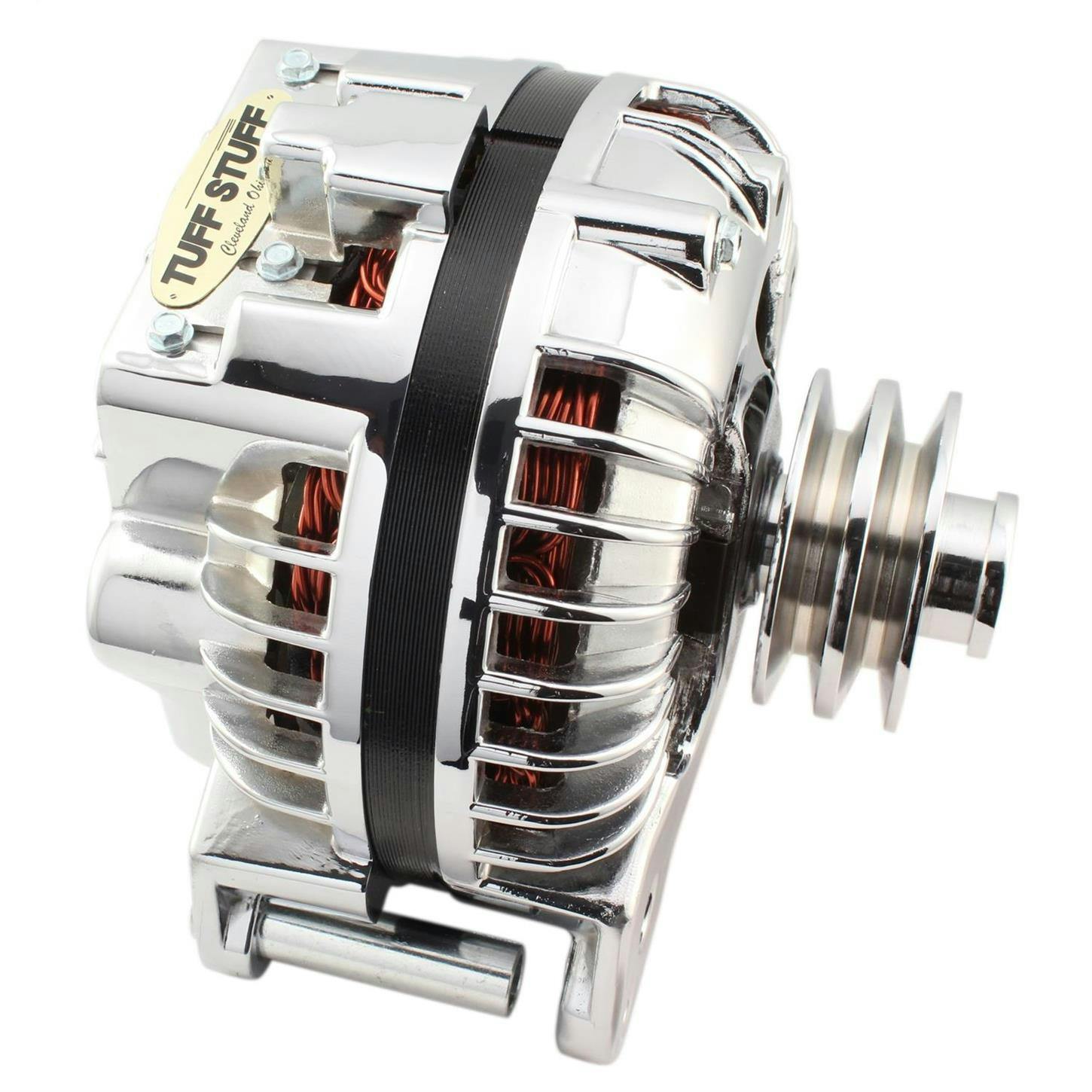 Tuff Stuff 9509RCDP 1960-88 Chrysler Alternator, 130 Amp, Chrome
