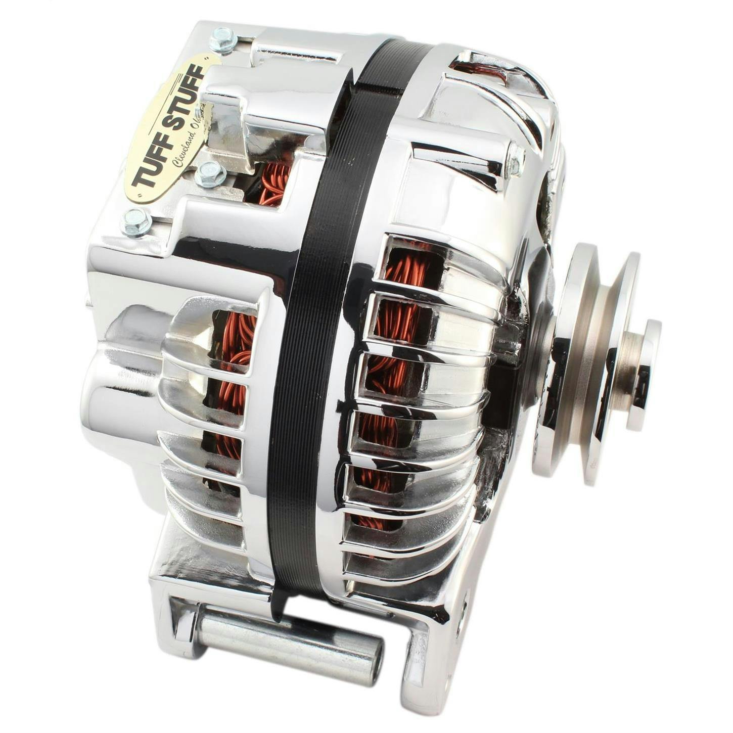 Tuff Stuff 9509RCSP 1960-88 Chrysler Alternator, 130 Amp, Chrome