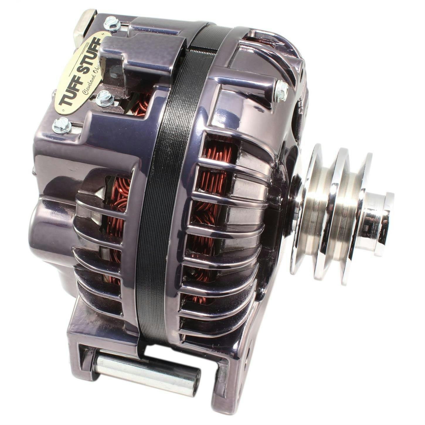 Tuff Stuff 9509RDDP7 60-88 Chrysler Alternator, 130 Amp, Blk Chr