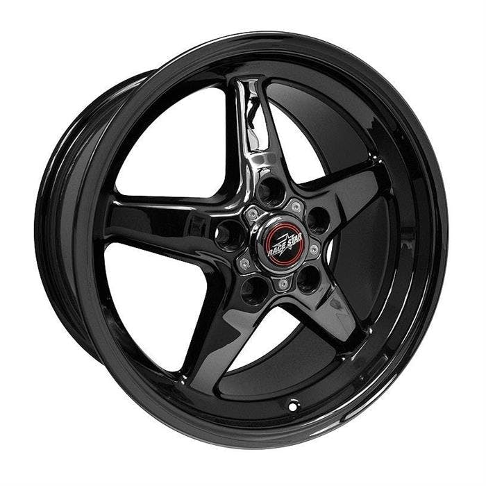 Race Star Wheels 92-795252B Drag Star Wheel, GM, Black, 17X9.5