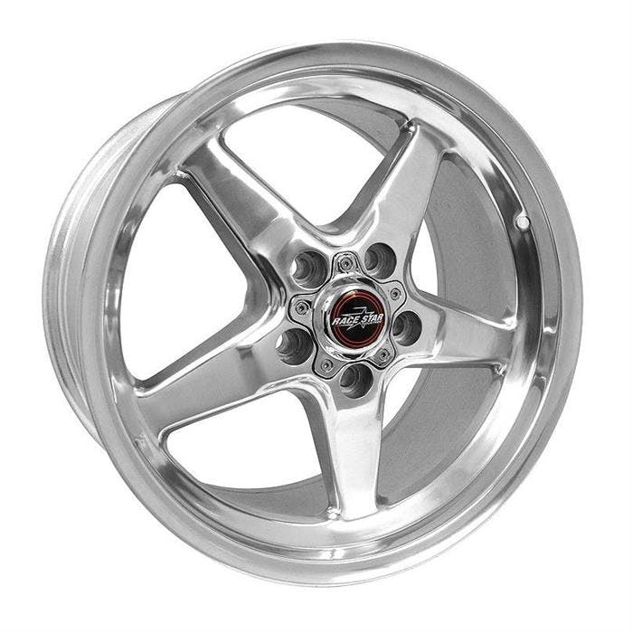 Race Star Wheels 92-795252DP Drag Star Wheel, GM, Pol, 17X9.5