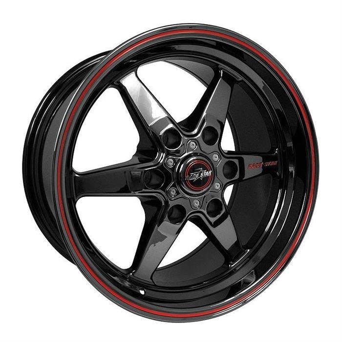 Race Star Wheels 93-795852B Truck Star Wheel, 6X5.5, Blk, 17X9.5