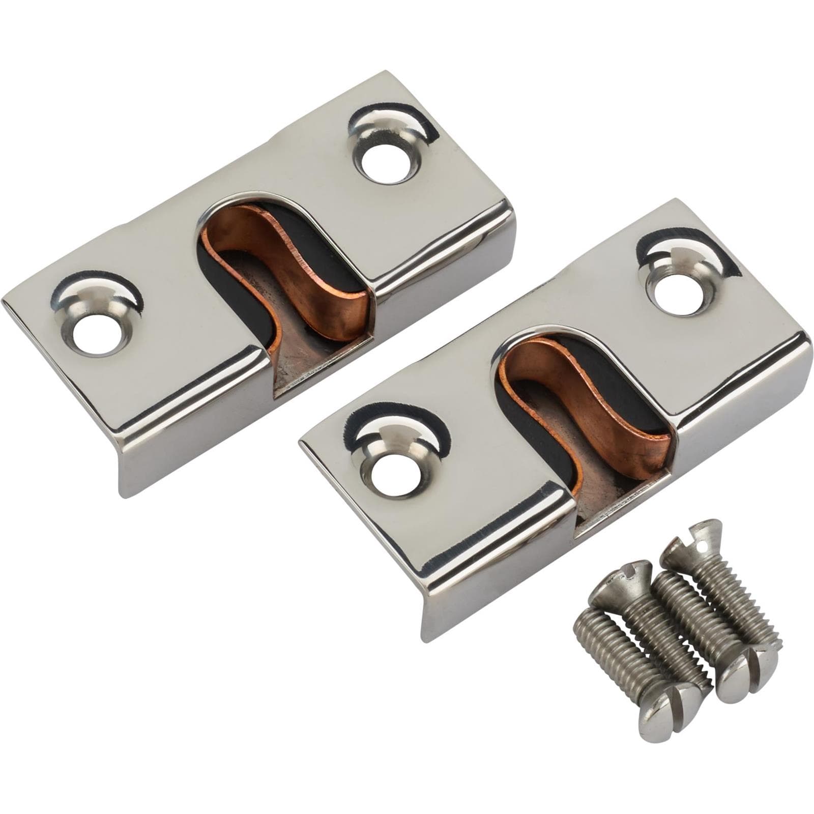 1932-36 Ford Roadster Female Door Latch Dovetails, Stainless