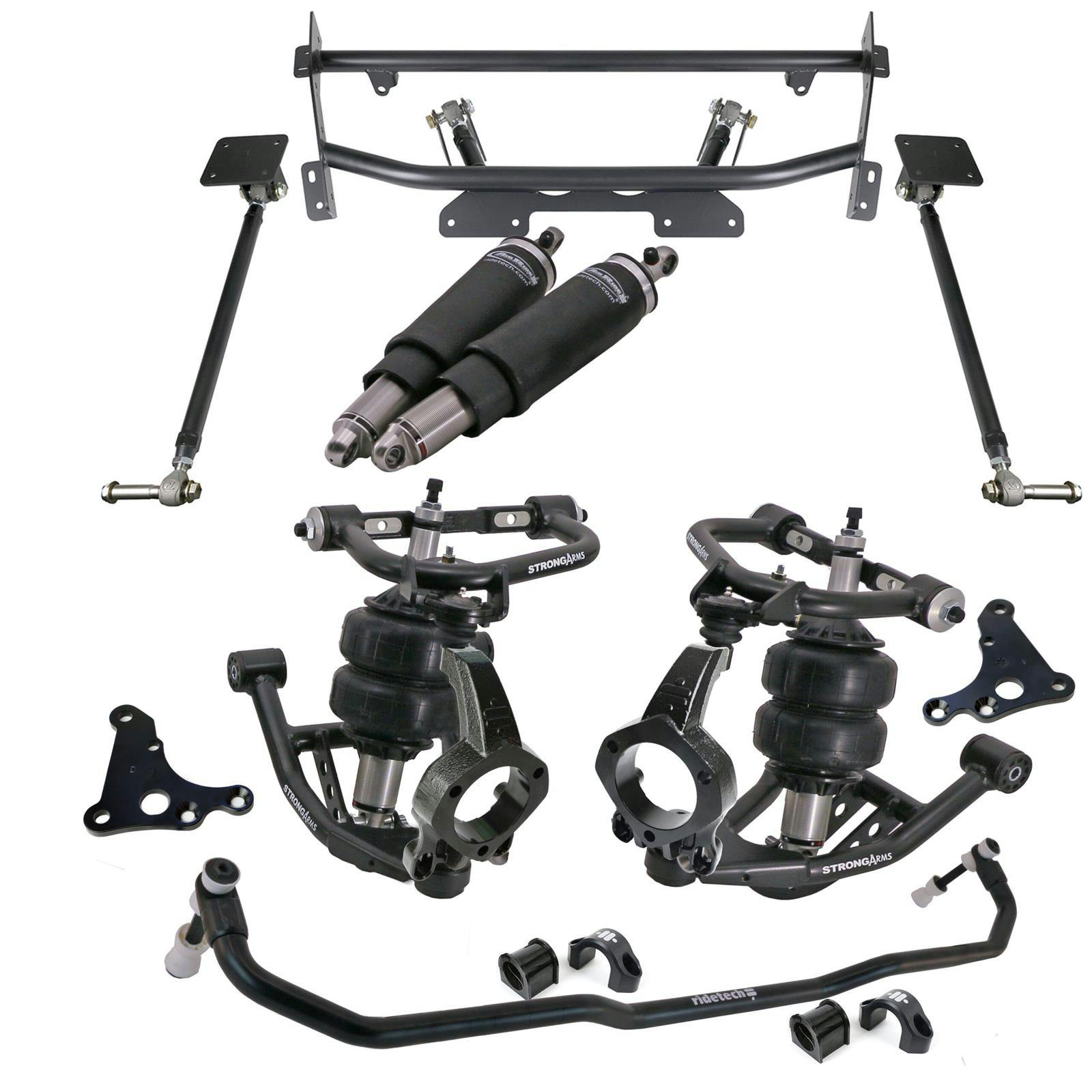 RideTech 11260295 HQ Air Suspension Kit w/ Spindles, 73-74 Nova