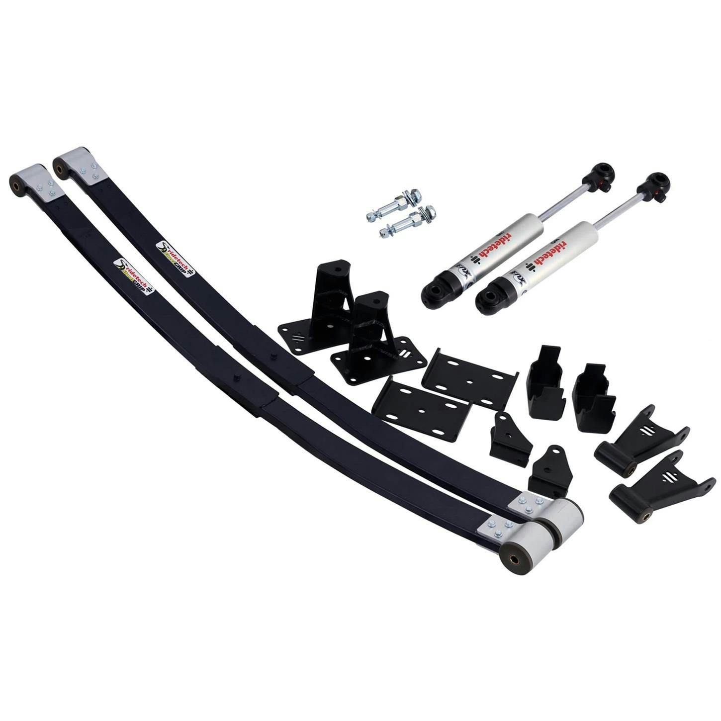 RideTech 11364810 Composite Leaf Spring/HQ Shock Kit, 73-87 C10